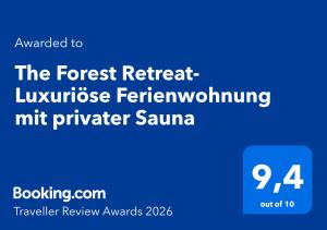 Forest Retreat nahe Köln - Private Sauna & Hot Tub & Wallbox