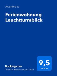 Ferienwohnung Leuchtturmblick