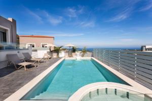 New Family Villa Elea Terra with Private Pool, BBQ & Seaviews
