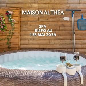 Maison Althéa - Calme, Spa & Extérieur plein sud