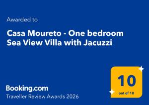 Casa Moureto - One bedroom Sea View Villa with Jacuzzi