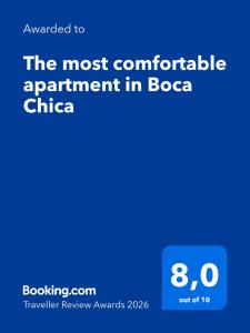 The most comfortable apartment in Boca Chica