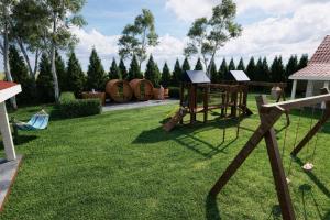 Mazurskie Wzgórze -Domki z basenem