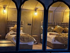 Glamping luxury camp