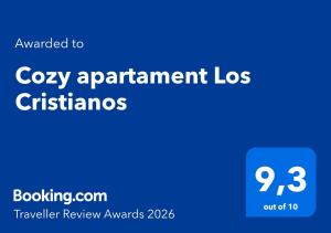 Cozy apartament Los Cristianos