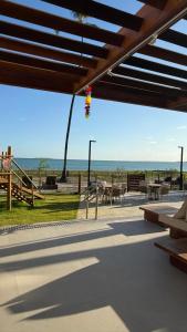 Beira Mar no Pontal de Serrambi Flat Pé na Areia