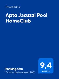 Apto Jacuzzi Pool HomeClub