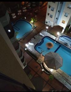 Apt Caldas Novas com 7 piscinas