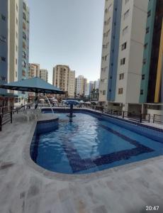 Apt Caldas Novas com 7 piscinas