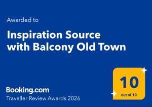 Inspiration Source with Balcony Old Town