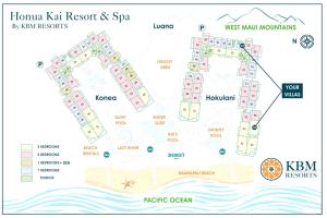 Honua Kai Hokulani 2 Free Rental Cars KBM Resorts Modern Beachfront 2 Units 4 Bedrooms ML-1856
