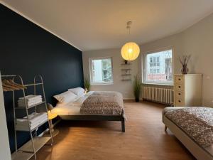 Mainz Deluxe Apartment I 2 BR I 7 P I Zentral I Küche I WiFi I Nähe Zollhafen