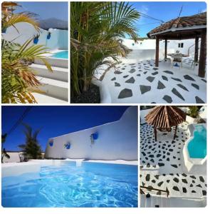 Casa rural con piscina climatizada