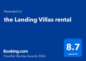 the Landing Villas rental