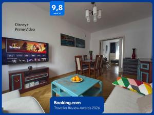 Apartament Sienkiewicza, parking, 2 sypialnie, klimatyzacja, 24h kod, 200m od PKP, FVAT