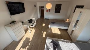 Zeitgemäße Apartments mit moderner Küche, Balkon & Parkplatz