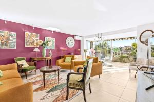 Jardin Suquet - Appartement panoramique Grande terrasse vue sur mer & Palais