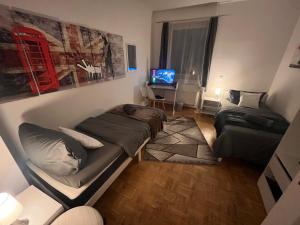 Großes Apartment Aschaffenburg 4 Schlafzimmer bis zu 10 Personen Mainpark Apartment Mainaschaff
