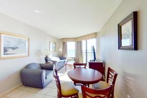 Rare find! Oceanfront Bedroom and Living Room