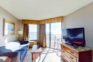 Rare find! Oceanfront Bedroom and Living Room