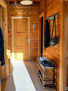Log Cabin With Water Views Near Fjellerup Beach