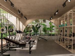 Hotel-style loft, Night view, Parking