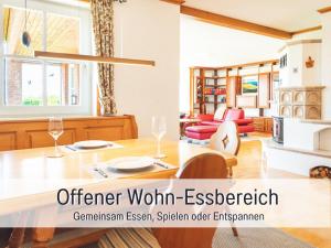 Huus Binnensee - Erdgeschoss-Wohnung mit Garten & Seeblick - Wintergarten & Terrasse - hundefreundlich - ruhige Lage - Südstrand 5 Min mit Rad