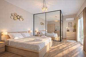 Luxury Villa "Ivone" in Almyros Beach - Private Villa near the Sea