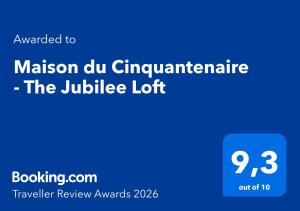 Maison du Cinquantenaire - The Jubilee Loft