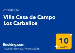 Villa Casa de Campo Los Carballos