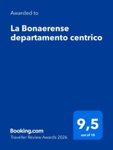 La Bonaerense departamento centrico
