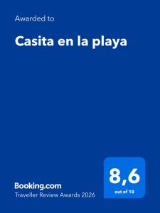 Casita en la playa