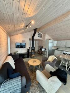 Cabin With Two Living Rooms By Lake Nisser