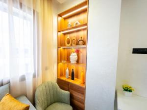 Bel appartement, piscine intérieure et extérieure