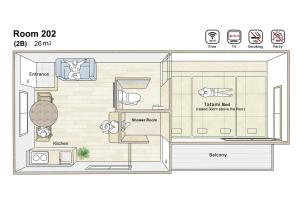Room Inn Lu Lu Lu 横浜中華街 Room 2-B