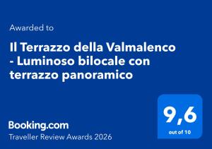 Il Terrazzo della Valmalenco - Luminoso bilocale con terrazzo panoramico