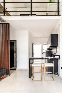 Loft Peruíbe estilo hotel-conforto a 3min da praia