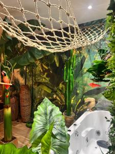 Lodge de la Jungle avec Spa