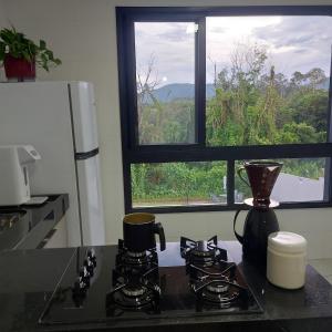 Apartamento em Rifaina com vista incrível