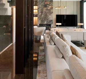 Large terrace and views