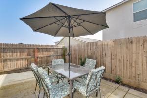 Pool Table & Patio! Spacious Merced Getaway