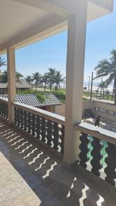 Casa frente mar pé na areia