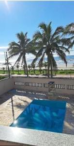 Casa frente mar pé na areia