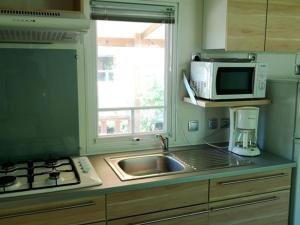 Confortable Mobil Home avec Terrasse à Collias - API-1-52-807