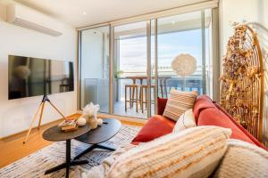 Waterfront 1BR Docklands Apt with FreeParking#88833