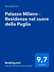 Palazzo Milano - Residenze nel cuore della Puglia