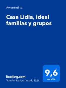 Casa Lidia, ideal familias y grupos