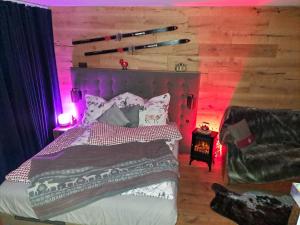 Apartment Chnorzli mit Hallenbad