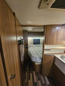 Caravane en hébergement fixe