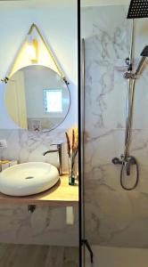 Modern BohoTropical apartment with terrace